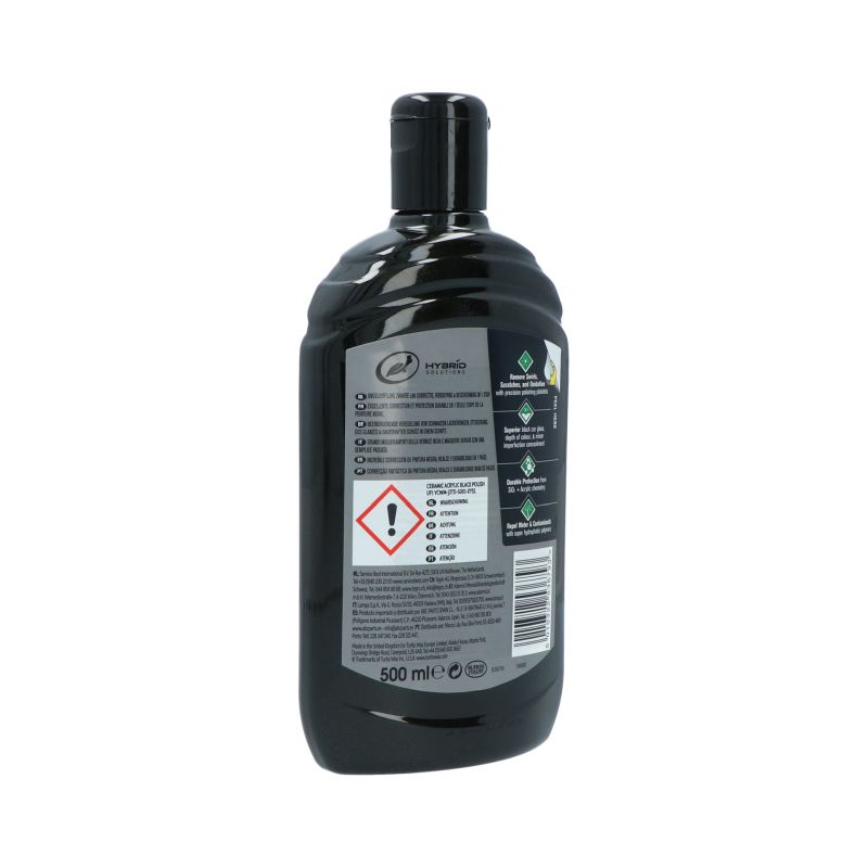 Turtle Wax Turtle Wax Hybrid Solutions Ceramic Black Polish 500ml 1830948