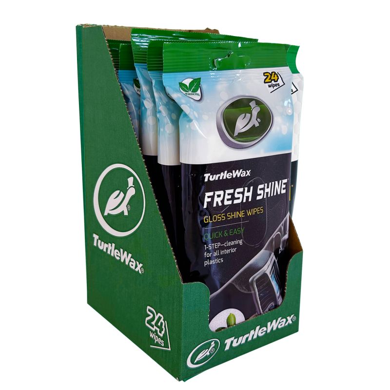 Turtle Wax Turtle Wax 54095 Fresh Shine Gloss Interieurreinigerdoekjes 24 stuks 1830962