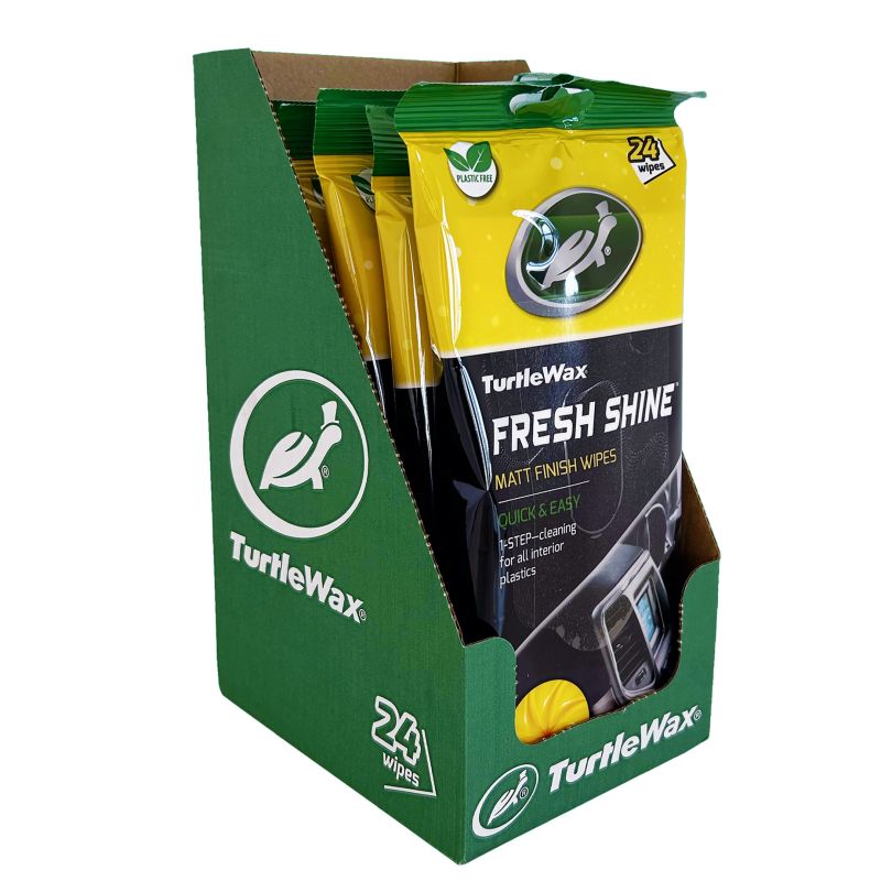 Turtle Wax Turtle Wax 54096 Fresh Shine Matt Interieurreiniger doekjes 24 stuks 1830963