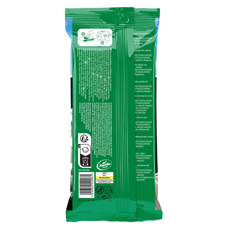 Turtle Wax Turtle Wax 54098 Clear Vue Glasreinigingsdoekjes 24 stuks 1830965