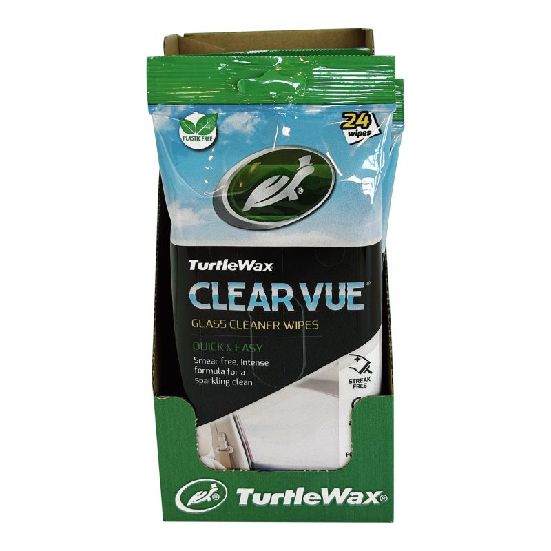 Turtle Wax Turtle Wax 54098 Clear Vue Glasreinigingsdoekjes 24 stuks 1830965