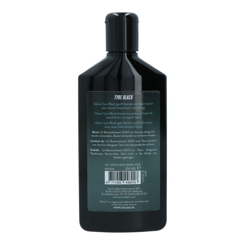 Valma Valma A25S Banden Zwart 250ml 1831304