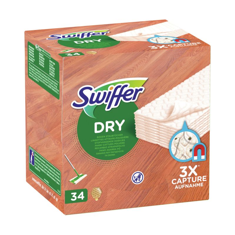 Swiffer Swiffer Doekjes Floor dry refill 34 stuks 1841803