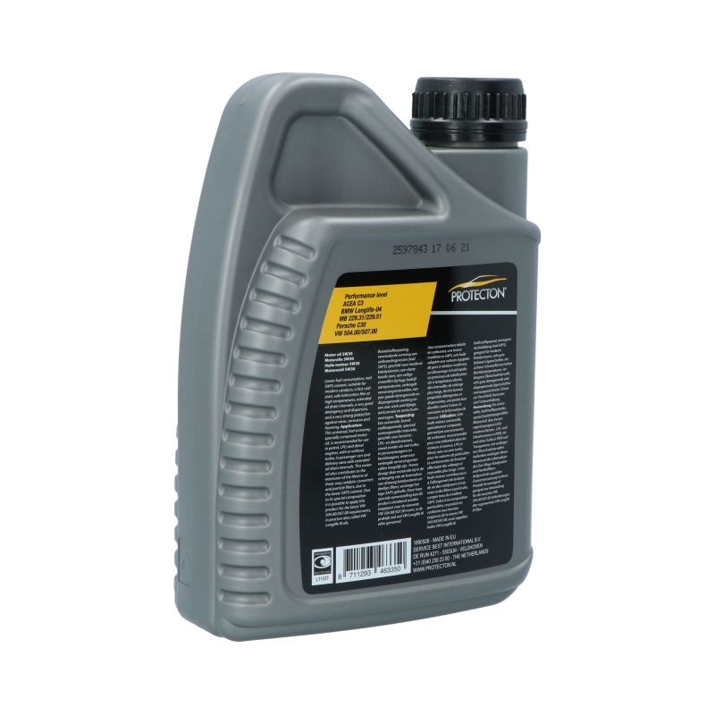 Protecton Protecton Motorolie Synthetisch 5W-30 LongLife VW 1 Liter 1890508