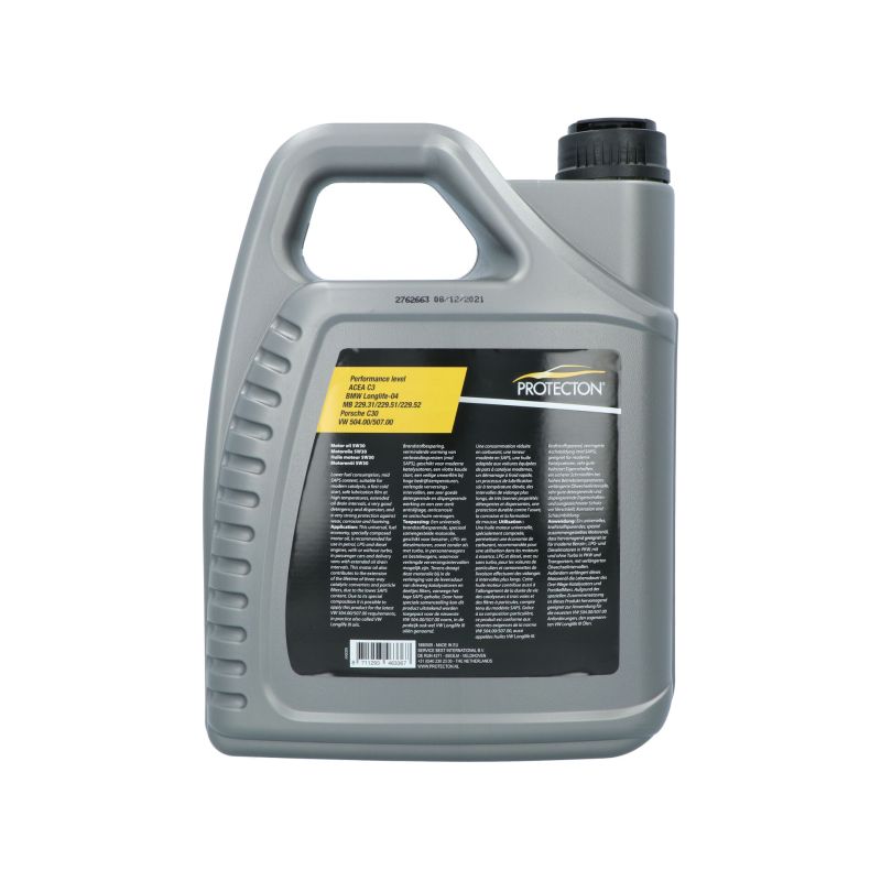 Protecton Protecton Motorolie Synthetisch 5W-30 LongLife VW 5 Liter 1890509