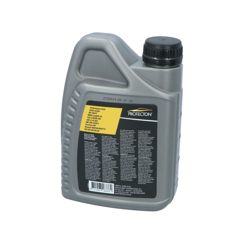 Protecton Protecton Motorolie Synthetisch 5W-40 A3/B4 1 Liter 1890510