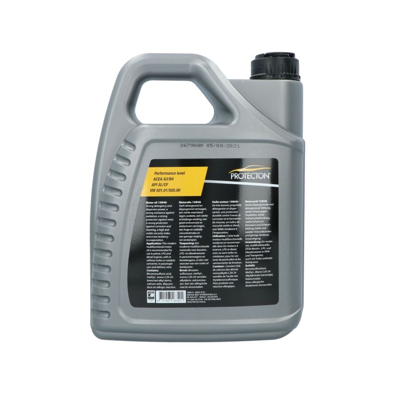 Protecton Protecton Motorolie 15W-40 A3/B4 5 Liter 1890513