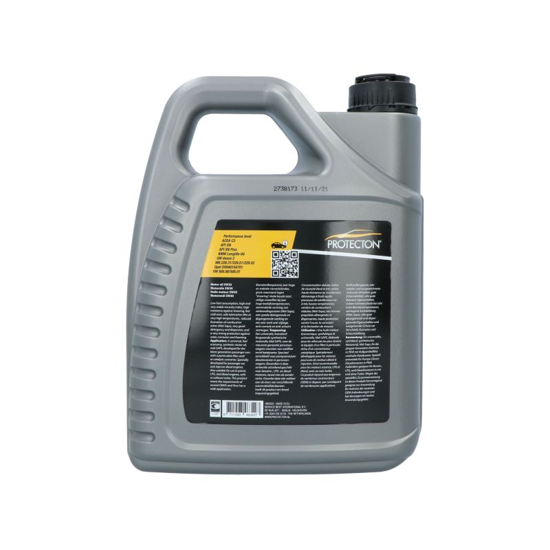 Protecton Protecton Motorolie Synthetisch 5W-30 C3 5 Liter 1890522