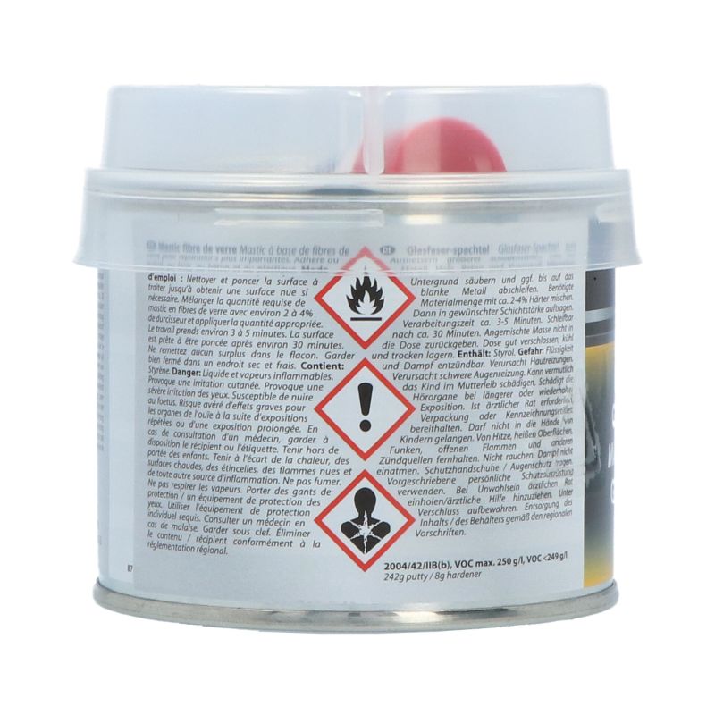 Protecton Protecton Glasvezelplamuur 250gr 1890726