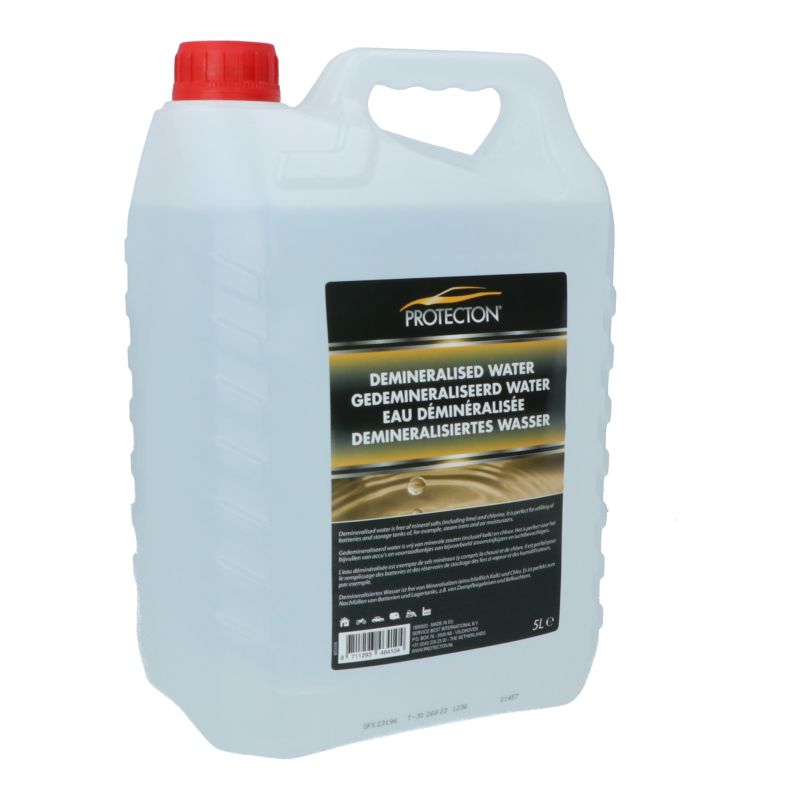 Protecton Protecton Gedemineraliseerd Water 5 Liter 1890920