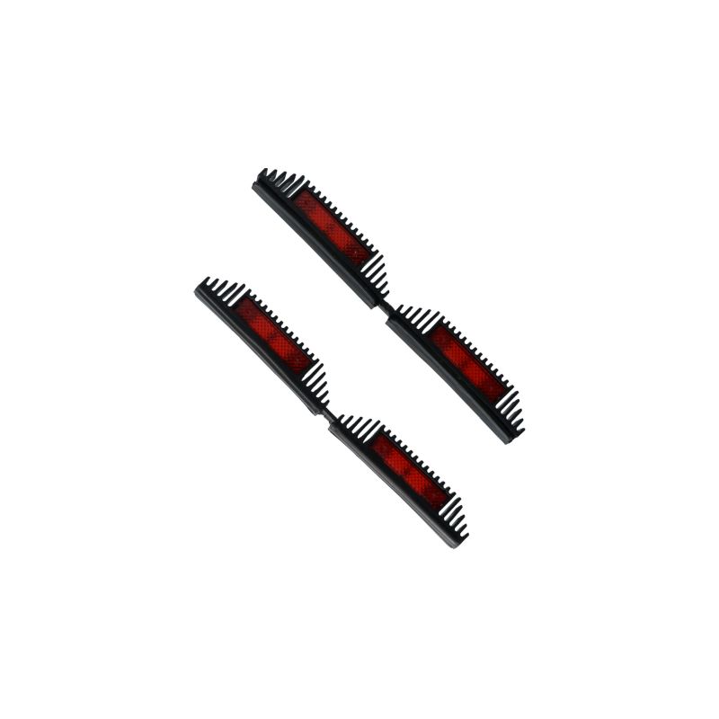 Carpoint Deurstripset 220mm zwart dubbel 2x60cm 2237804