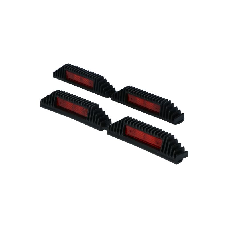 Carpoint Deurstripset 220mm zwart dubbel 2x60cm 2237804