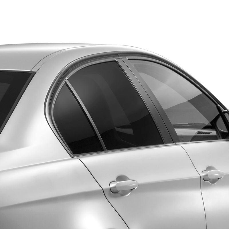 Carpoint Carpoint Statische Ruitenfolie 200x76cm Zwart 2623276