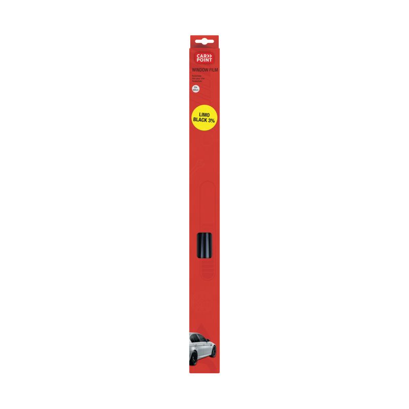 Carpoint Carpoint Ruitenfolie Limoblack 3% 300x50cm 2660040