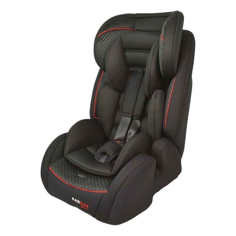 Carkids Carkids Kinderzitje zwart rood groep 1/2/3 Isofix 4310008