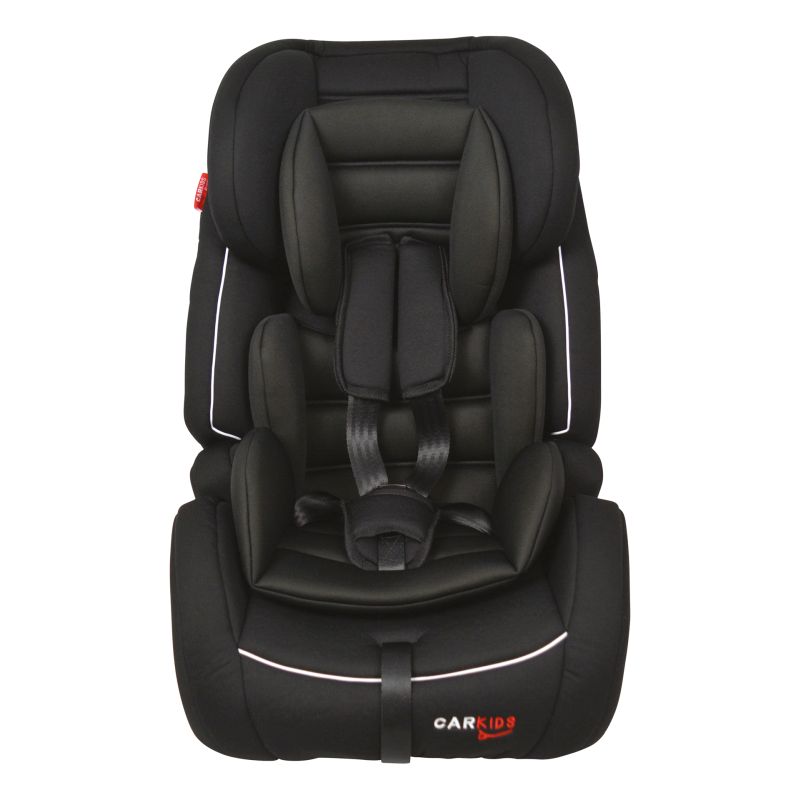 Carkids Carkids Kinderzitje zwart wit groep 1/2/3 Isofix 4310015