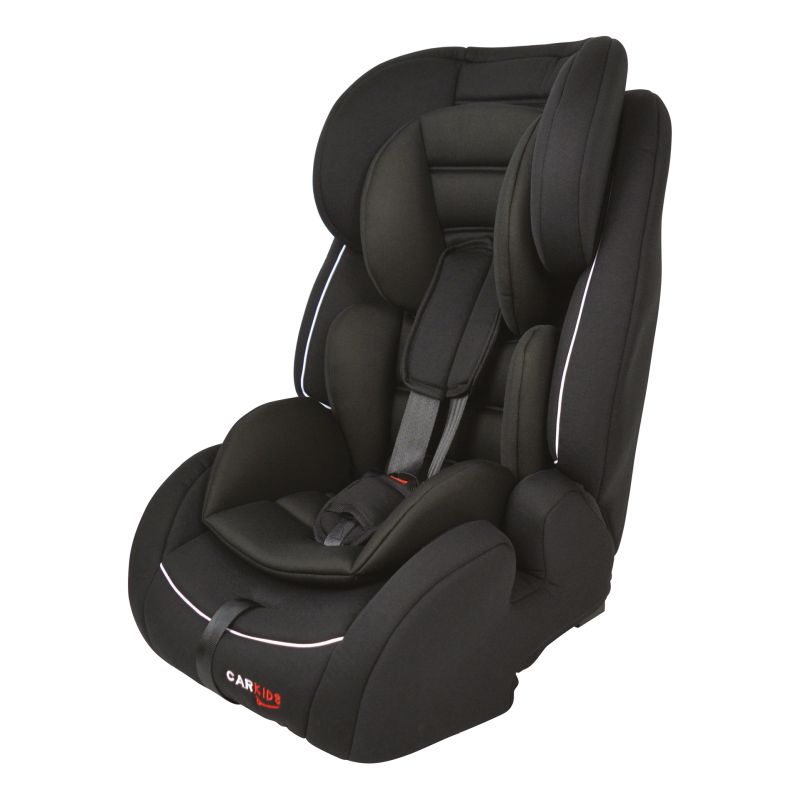 Carkids Carkids Kinderzitje zwart wit groep 1/2/3 Isofix 4310015