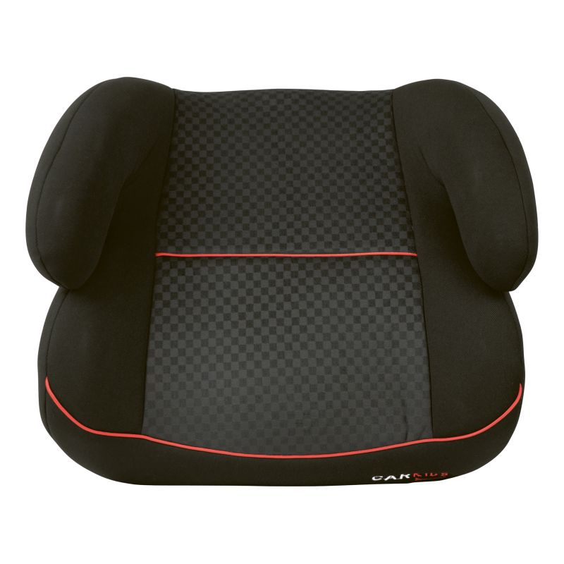 Carkids Carkids Zitverhoger zwart/rood groep 3 Isofix 4310021