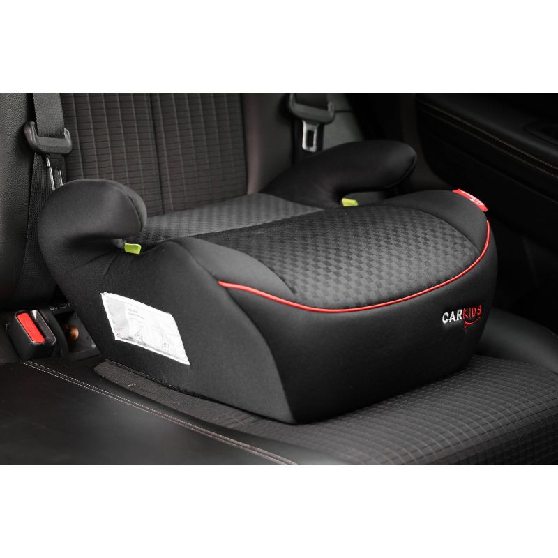 Carkids Carkids I-Size Zitverhoger Alex 125-150cm Zwart/Rood 4310028