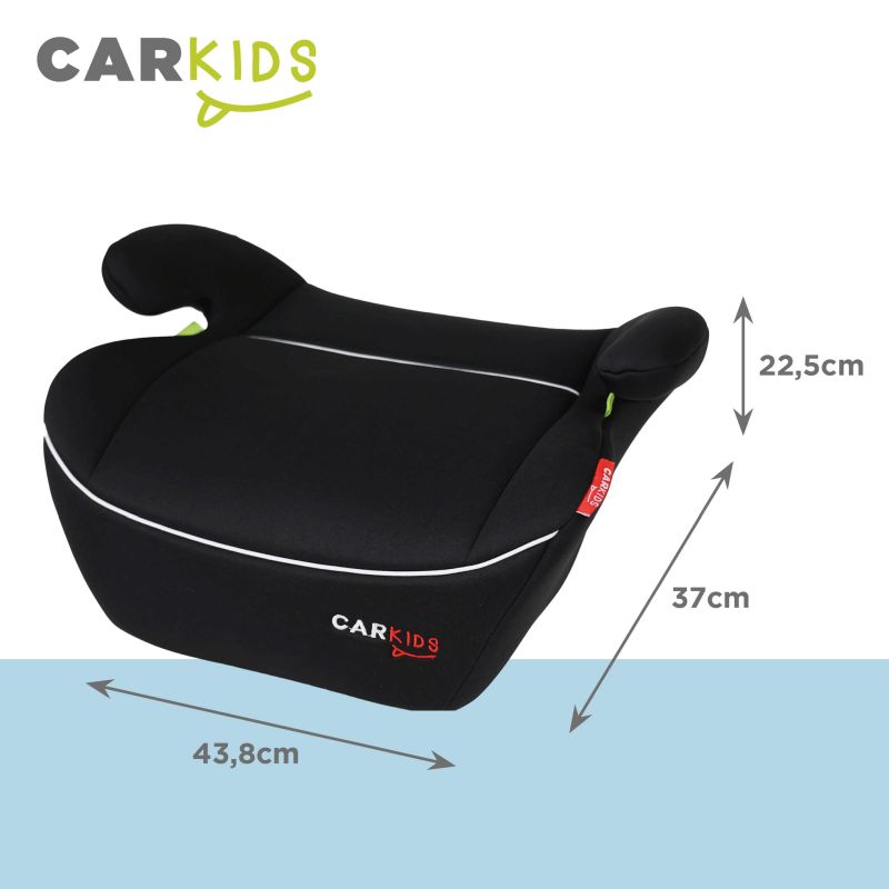 Carkids Carkids I-Size Zitverhoger Alex 125-150cm Zwart/Wit 4310029