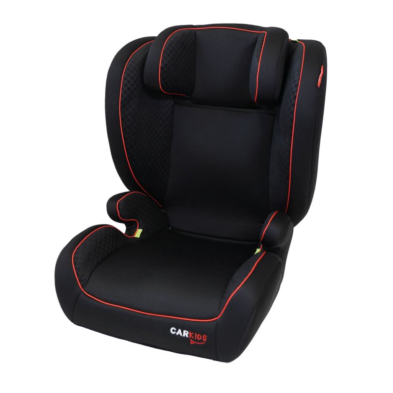 Carkids Carkids I-Size Kinderzitje Frankie 100-150cm Zwart/Rood 4310031