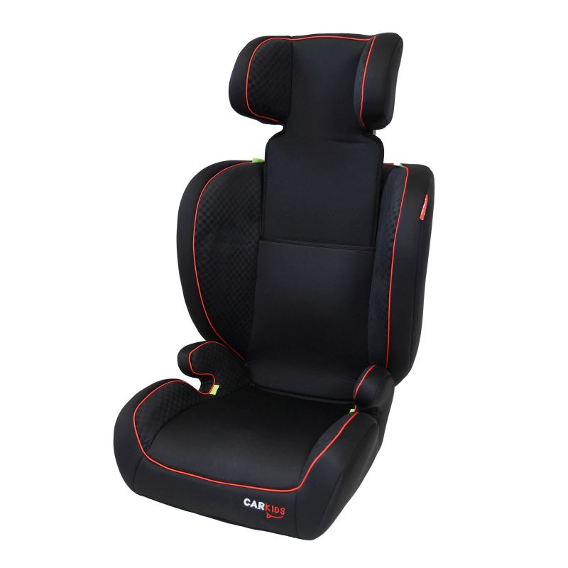 Carkids Carkids I-Size Kinderzitje Frankie 100-150cm Zwart/Rood 4310031