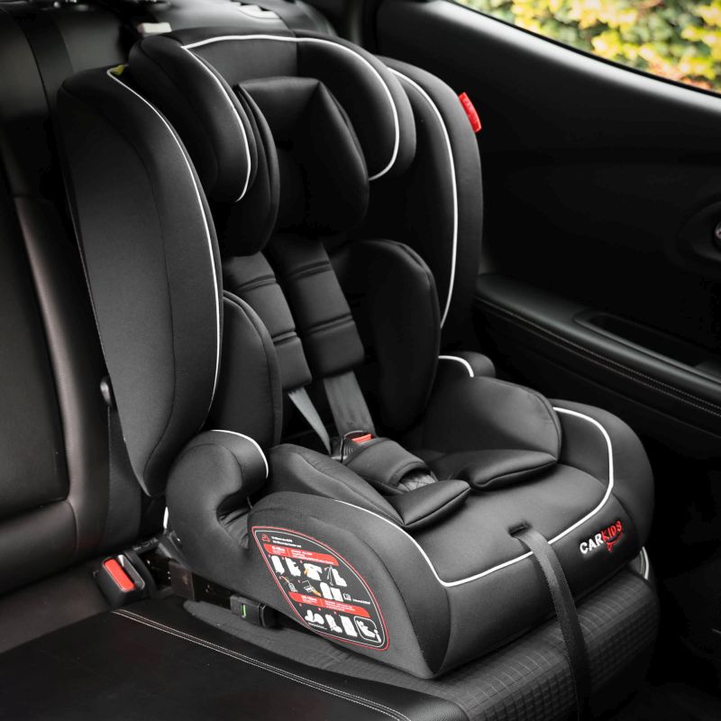 Carkids Carkids I-Size Kinderzitje Jessie 76-150cm Isofix Zwart/Wit 4310034