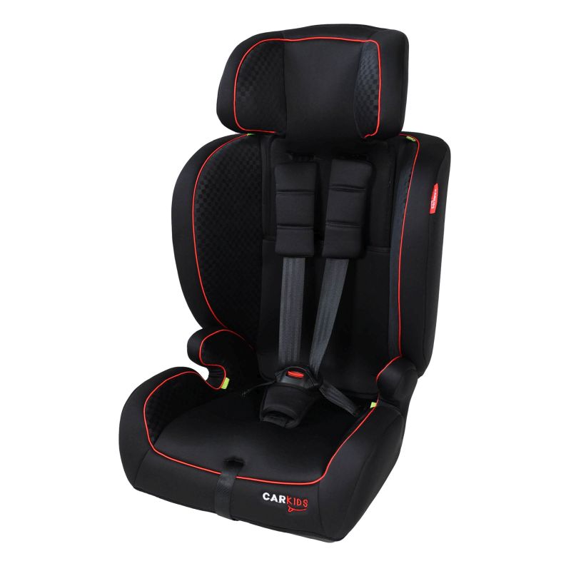 Carkids Carkids I-Size Kinderzitje Jessie 76-150cm Isofix Zwart/Rood 4310035
