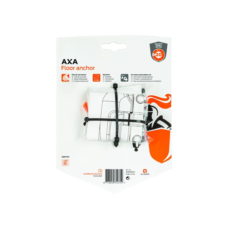 AXA Axa Muur/Vloeranker grijs 5011665