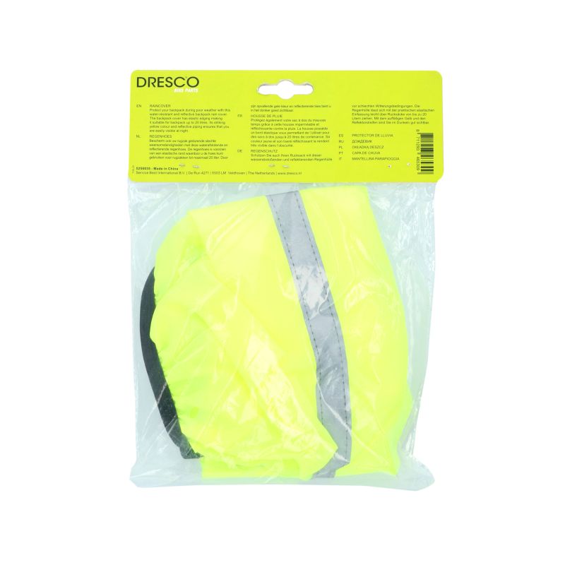 Dresco Dresco Rugzak Regenhoes Reflecterend 5250035