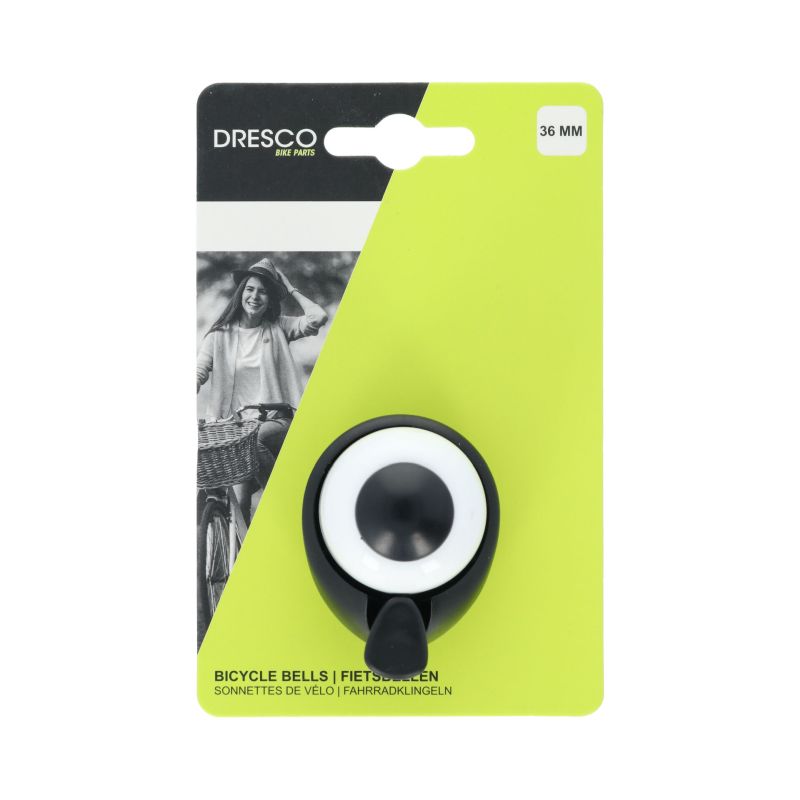 Dresco Dresco Fietsbel Bella Mini Wit 5250113