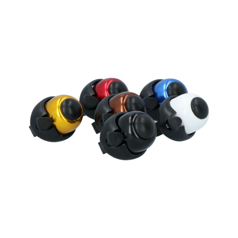 Dresco Dresco Fietsbel Mini Assorti 24 stuks 5250115