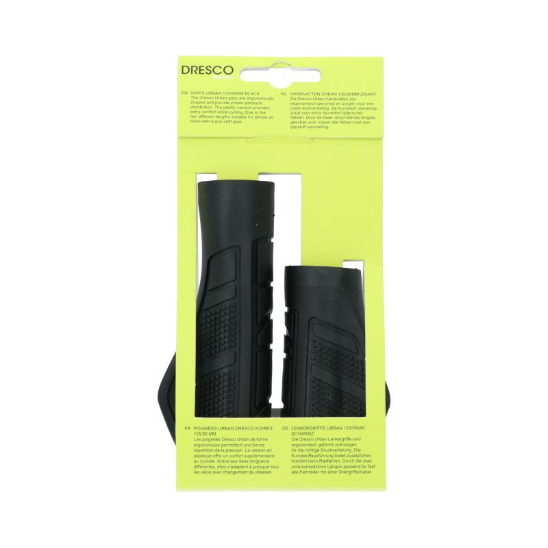 Dresco Dresco Handvatten Urban 135/95mm Zwart 5250158