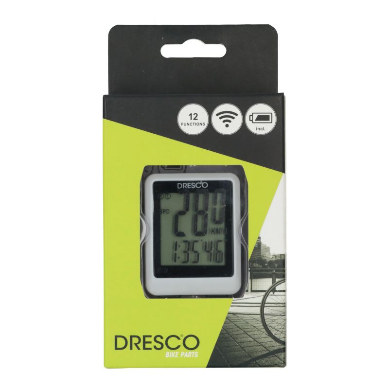 Dresco Dresco Draadloze Fietscomputer 12 functies 5250181