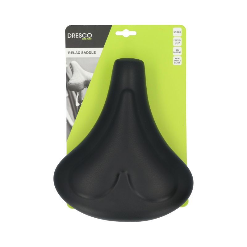 Dresco Dresco Fietszadel City Holland Gel Zwart 5250310