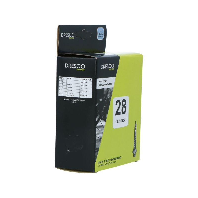Dresco Dresco Binnenband 700x23C (19/25-700) Sclave 40mm 5250407