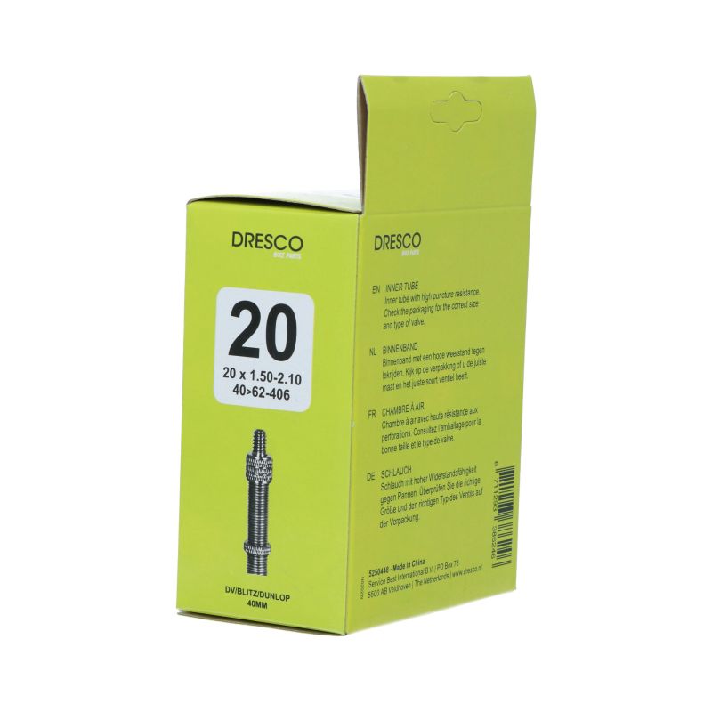 Dresco Dresco Binnenband 20 x1.50-2.50 (40/62-406) Dunlop 40mm 5250448