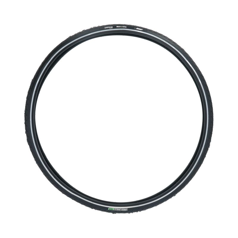 Dresco Dresco Anti-Lek Buitenband Metro Elite 28x1 5/8x 1 1/4 (32-622) Reflectie Zwart 5250453