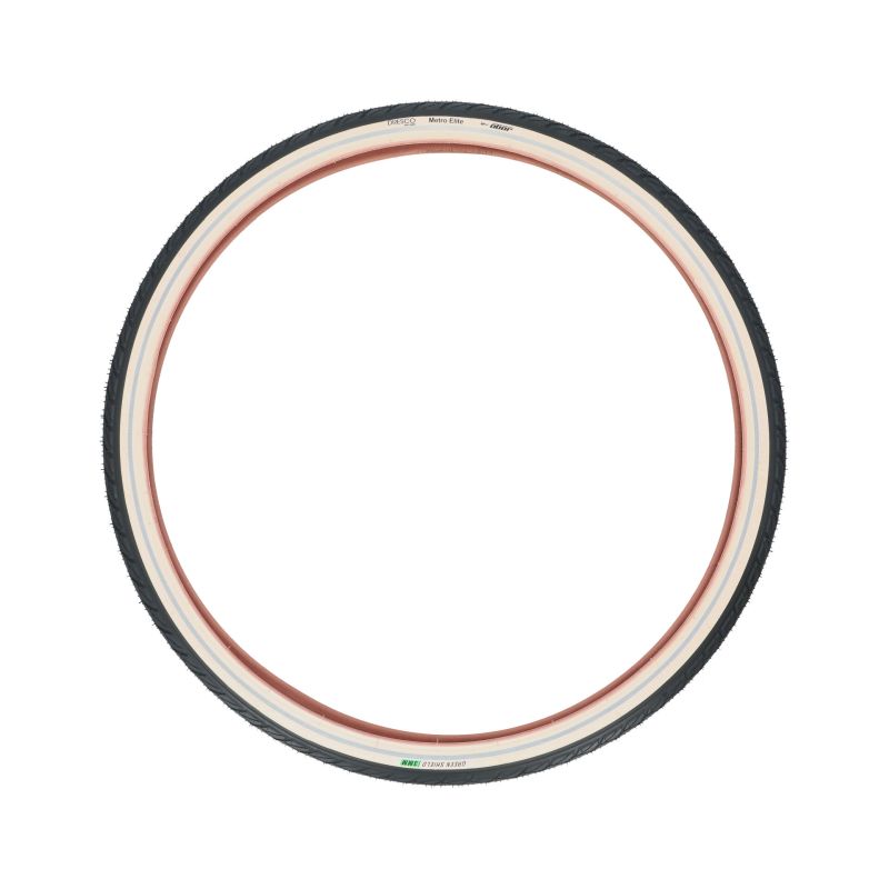 Dresco Dresco Anti-Lek Buitenband Metro Elite 28 x 1.75 (47-622) Reflectie Zwart/Creme 5250473