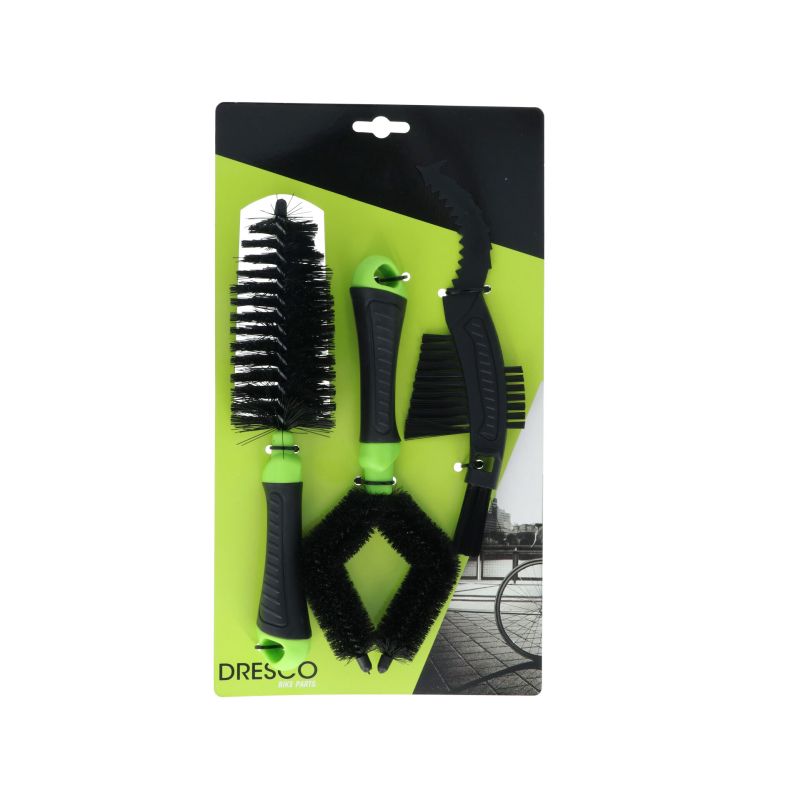 Dresco Dresco Fiets borstelset 3 delig 5250608