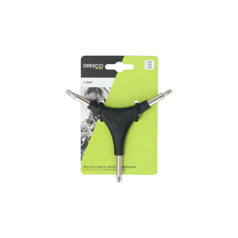 Dresco Dresco Torx Y-sleutelset T25/T30/T40 5250611