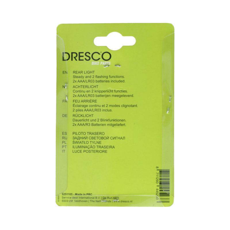 Dresco Dresco Achterlicht 3 LED 5251105