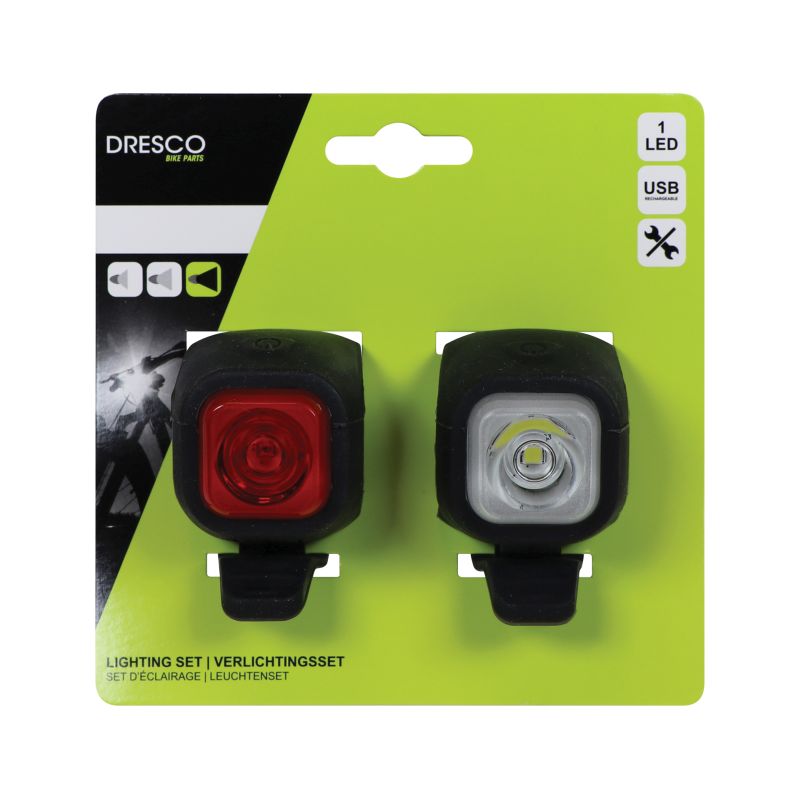 Dresco Dresco LED Verlichtingsset USB Oplaadbaar 5251211