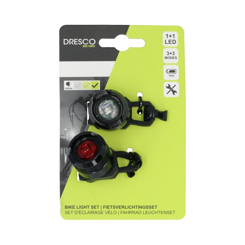 Dresco Dresco Batterij Verlichtingsset Bullet 5251216
