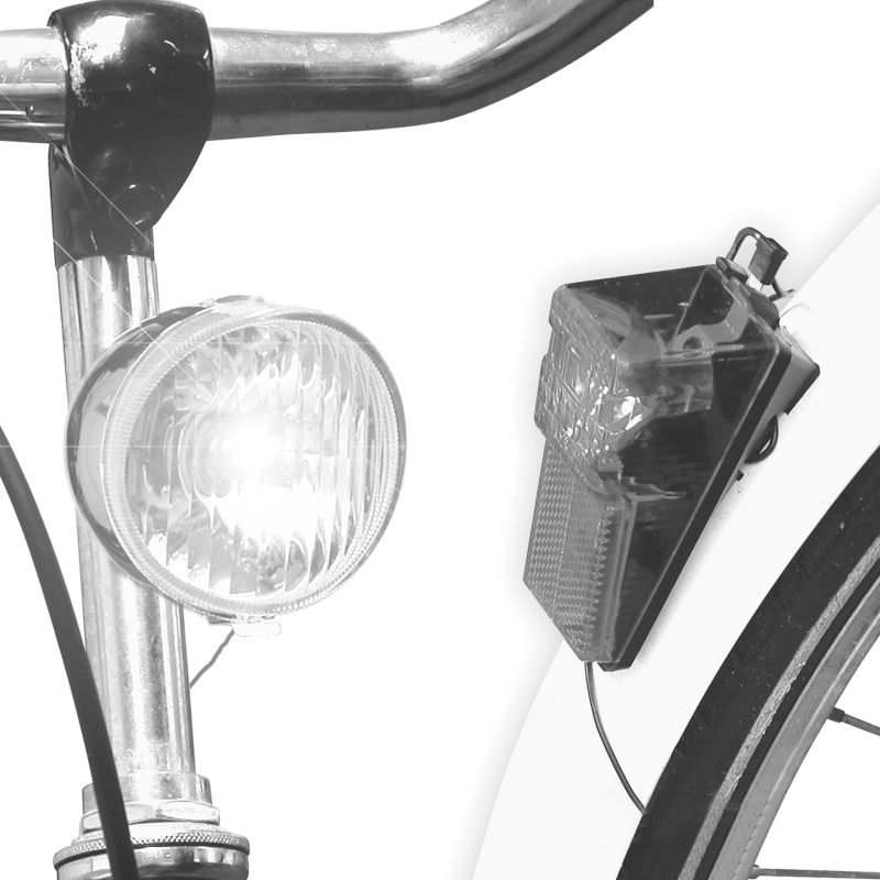 Dresco Dresco Fietslampjesset Voor & Achter 5251304