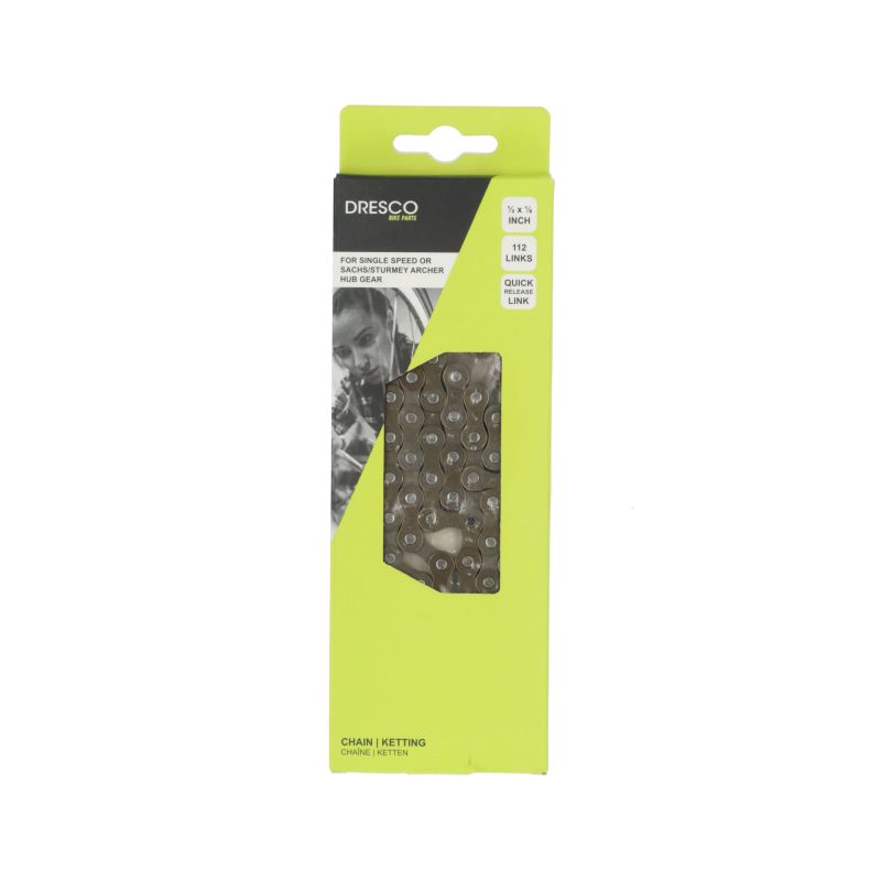 Dresco Dresco Fietsketting City 1/2x1/8 112 schakels 5251405