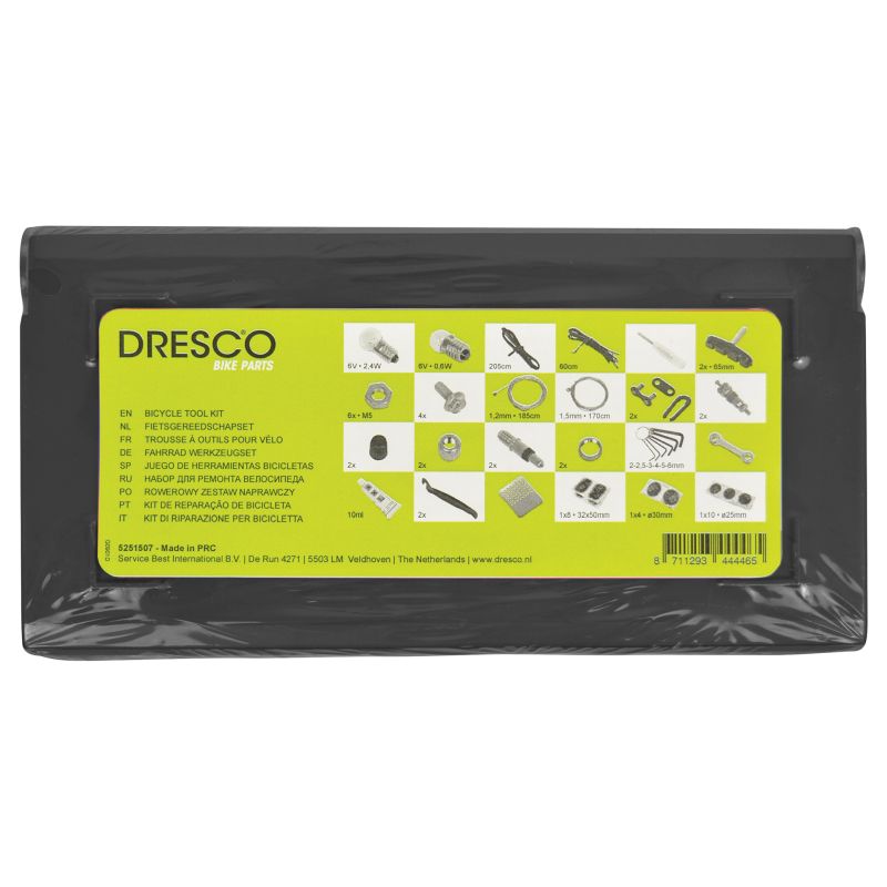 Dresco Dresco Fietsgereedschapset 66-delig 5251507