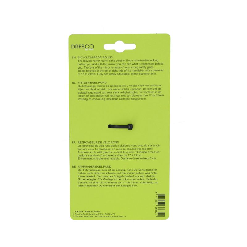 Dresco Dresco Fietsspiegel Rond  5252104