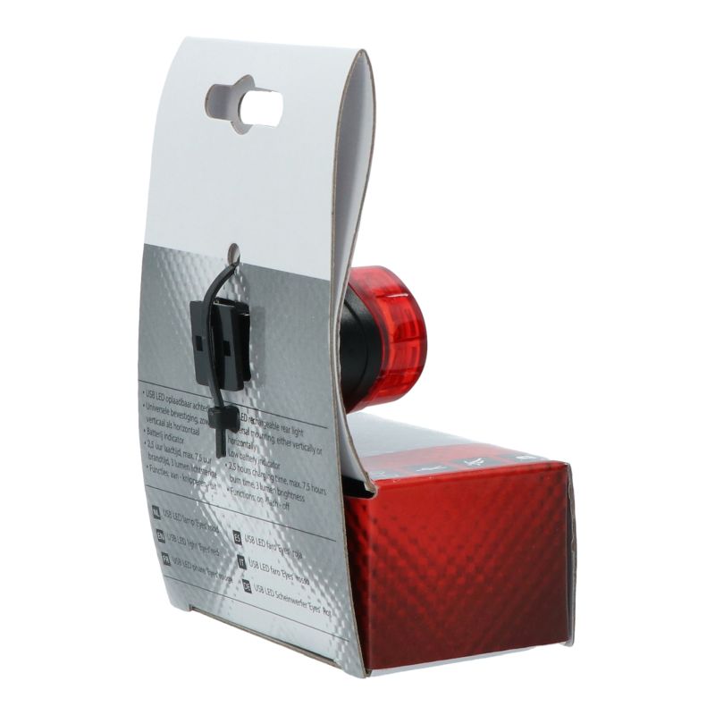 Simson Simson USB LED lamp 'Eyes' rood, 3 lumen 5322002