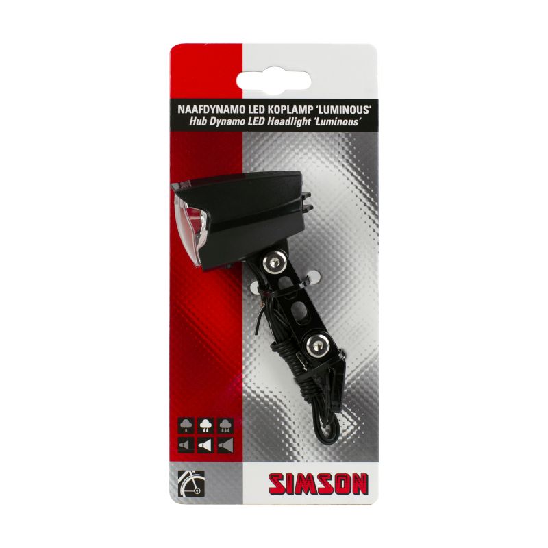 Simson Simson Koplamp Naafdynamo Luminous 30 Lux 5322026